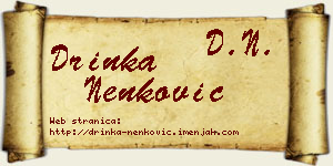 Drinka Nenković vizit kartica